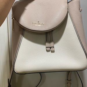 Kate Spade- Taupe/Cream new backpack